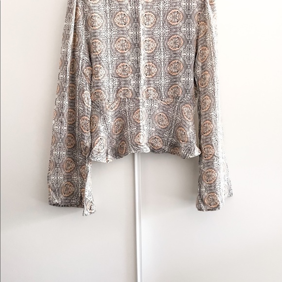 Free People Medallion Printed Blouse - Picture 8 of 12